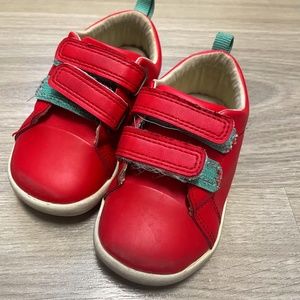 Ten Little Red Toddler Sneakers